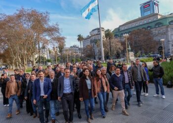 El intendente Marini participó del petitorio elevado por la provincia al Ministerio de Economía de la Nación