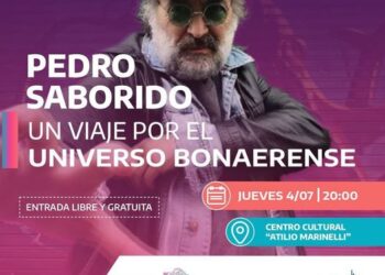 El próximo jueves, Charla “Un viaje por el universo bonaerense” de Pedro Saborido.