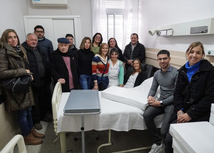 Reinauguración de dos salas de internación en el Hospital Municipal