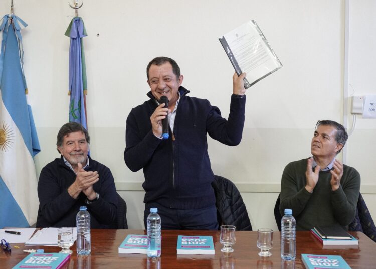 Visita del Director General de Cultura y Educación de la provincia, Alberto Sileoni