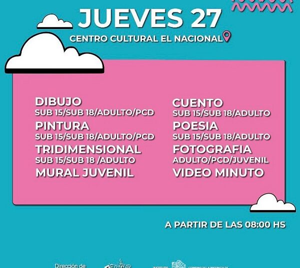 La Etapa Local de Cultura se realiza en el Marinelli, Dirección de Cultura y CFP 401