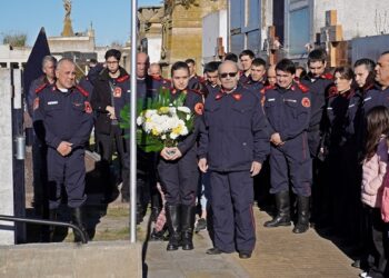 El intendente Marini acompañó la conmemoración por el Día Nacional del Bombero Voluntario