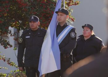 Acto Oficial por el Día de la Bandera en Benito Juárez