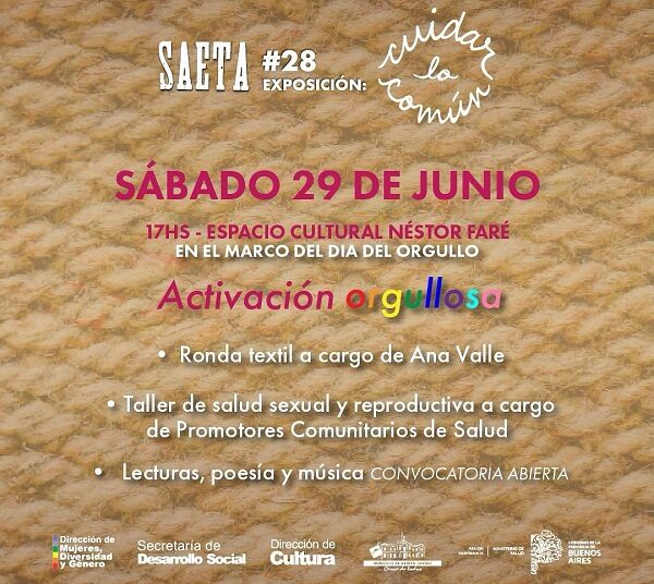 CUIDAR LO COMÚN-  Activaciones quedará inaugarado mañana en el Espacio Cultura