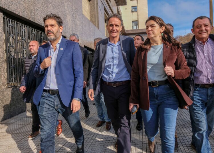 El intendente Marini participó del petitorio elevado por la provincia al Ministerio de Economía de la Nación