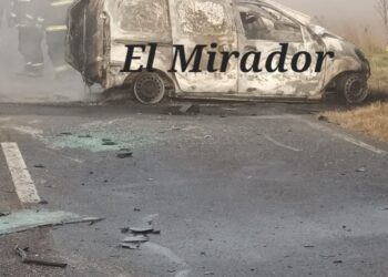 Choque frontal en ruta 3 deja como saldo dos fallecidos