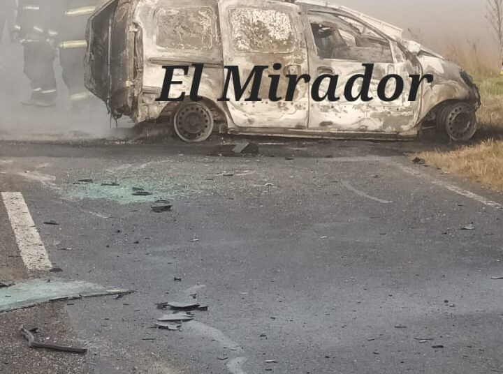 Choque frontal en ruta 3 deja como saldo dos fallecidos