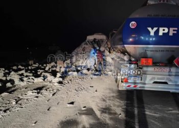Choque de camiones en la ruta nacional 3 a la altura de Azul