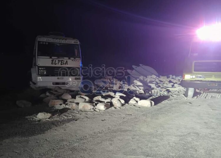 Choque de camiones en la ruta nacional 3 a la altura de Azul