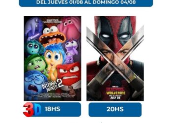 La cartelera para este fin de semana Intensamente 2 y Deadpool y Wolverinrine