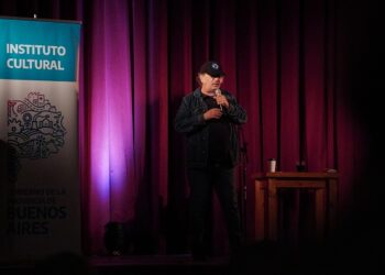 Pedro Saborido se presentó en el Centro Cultural Atilio Marinelli