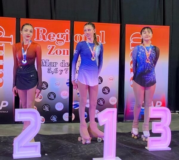 Seis patinadoras de Juarense participaron del Selectivo Nacional en Mar del Plata