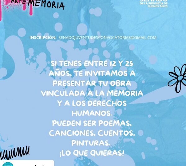 Concurso artístico: reconocimiento a María Claudia Falcone