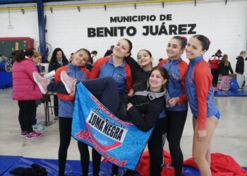 El Sub 15 de Gimnasia Artistica clasificada a la final de Juegos Bonaerenses