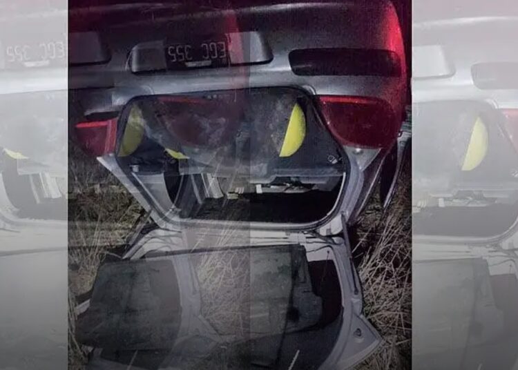 Hielo en la ruta: un hombre muere en un despiste y varios vehículos sufren accidentes