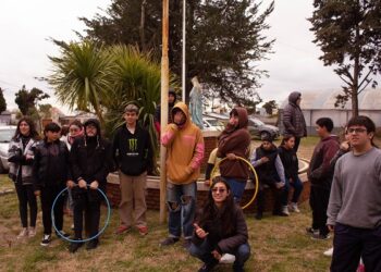 Actividad recreativa por el Día de las Juventudes