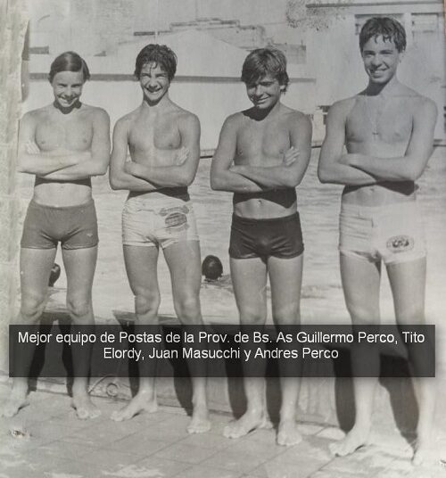 “Durante 10 años trabaje en la enseñanza y preparación del equipo de natación del Club Alumni”
