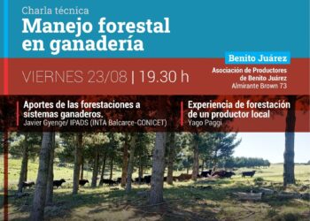 Se realiza una charla técnica sobre Manejo Forestal en ganadería