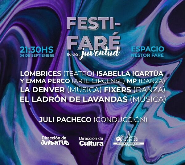 FESTI FARÉ, edición JUVENTUD  el próximo viernes