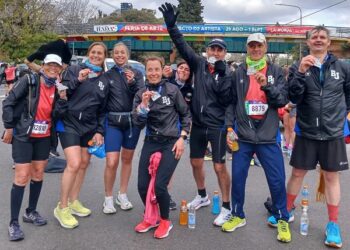 La Escuela Municipal de Atletismo presente en la Media Maratón de Buenos Aires