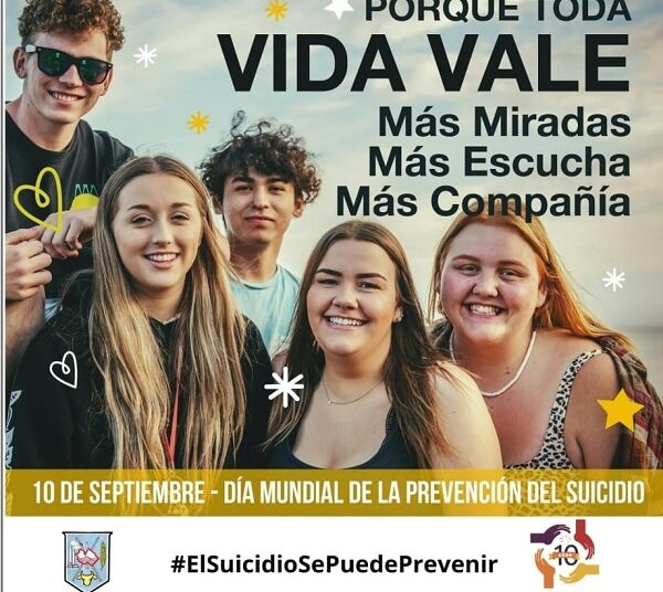 10 se septiembre: Día Mundial de la Prevención del Suicidio