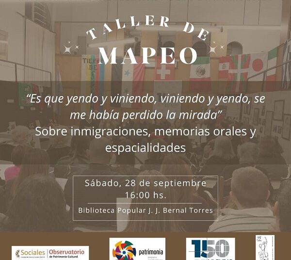 Hoy invitamos a las colectividades de inmigrantes de Benito Juárez a un taller de mapeo