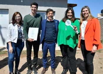 Kicillof: «Las políticas de acceso a la vivienda siguen siendo una prioridad en nuestro gobierno”