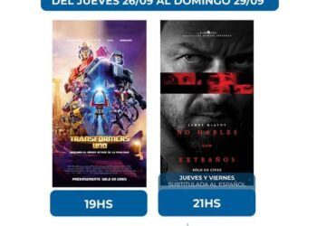 Transformers Uno desde las 19 horas