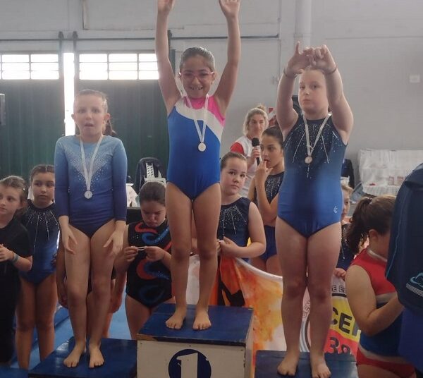 El grupo de Gimnasia Artística del CEF 50 viajó a Olavarría