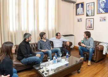 El intendente Marini se reunió con el Director Provincial de Salud Mental