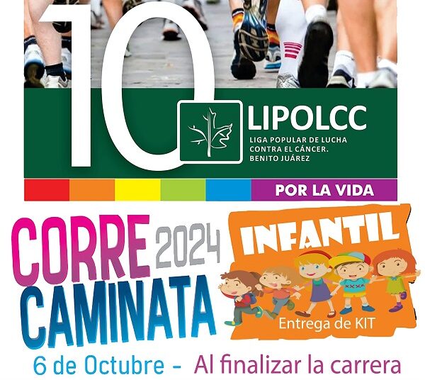 Este domingo se realiza la Correcaminata Por la Vida de Lipolcc