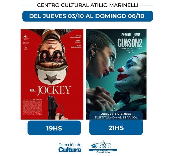 Los estrenos del Marinelli: El Jockey y El Guasón 2