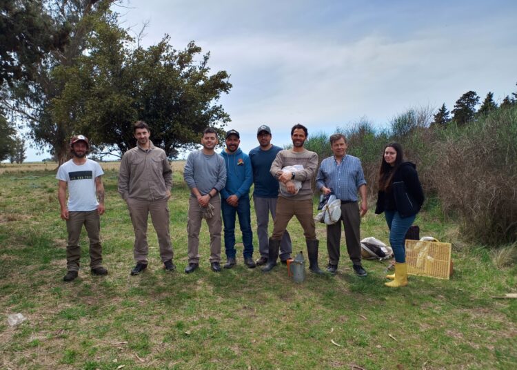 Se realizó la jornada práctica del curso de Iniciación Apícola