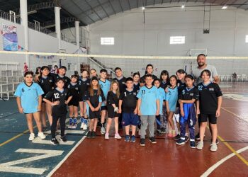 Los más chiquitos jugaron en Olavarría y el Maxi Vóley se presentó en Azul