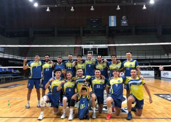 Alfonso Logroño y Francisco Almada campeones con Azul Vóley