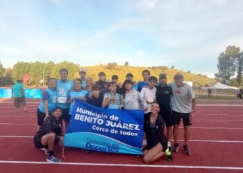 La Escuela Municipal de Atletismo se hizo presente en el Encuentro Provincial para Menores