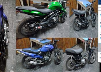 La policía realizó infracciones en el marco de un nuevo encuentro de motos