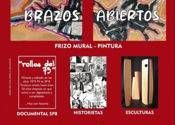 Ricardo Arguelles presenta su obra Brazos Abiertos