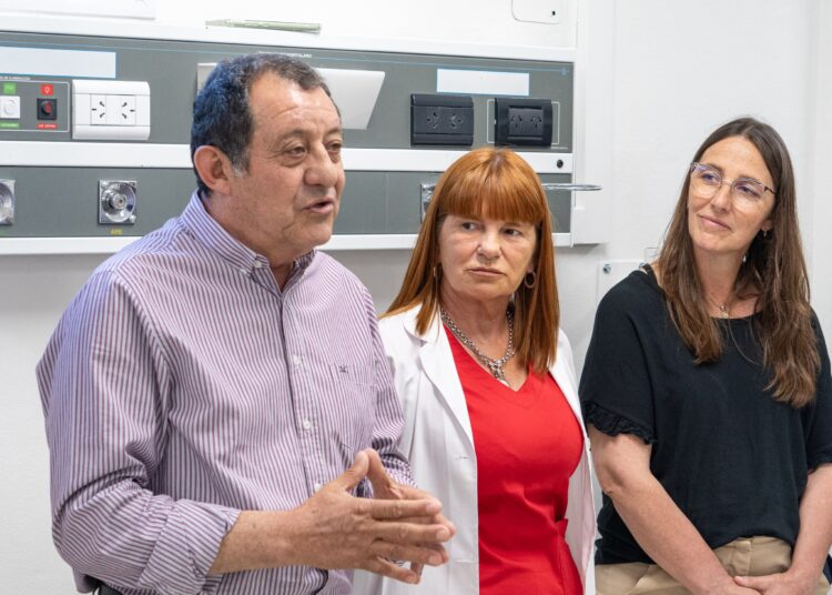 Se presentó la obra del reacondicionamiento de la Sala de Terapia Intensiva