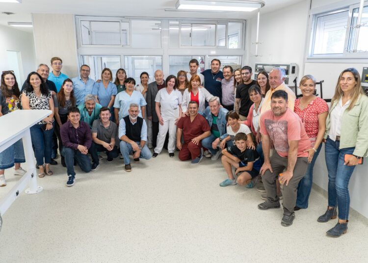 Se presentó la obra del reacondicionamiento de la Sala de Terapia Intensiva