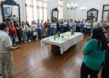 El intendente encabezó el Brindis de Fin de año