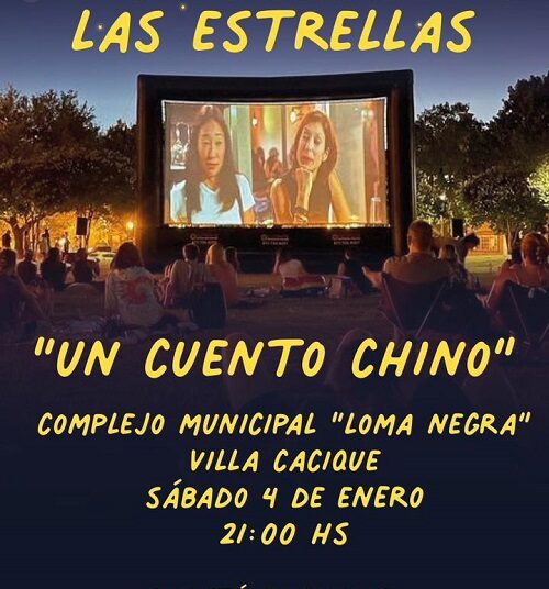 Este sábado 4 de enero a las 21 hs, Se proyectará «Un Cuento Chino»