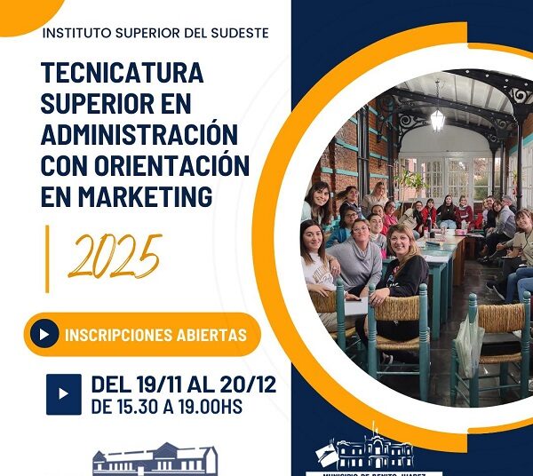 Nuevas carreras en el Instituto Superior del Sudeste de Benito Juárez
