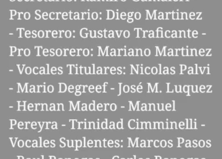 Fernando Remedio fue reelegido presidente del Club Ferroviarios