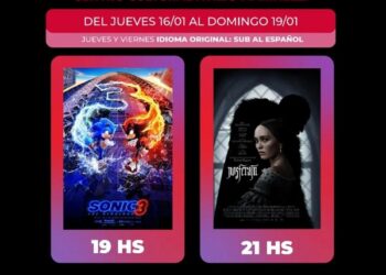 Volvió el cine, este fin de semana Sonic 3 y Nosferatu