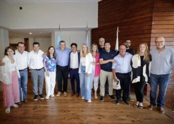 El intendente Marini participó de una reunión con el Gobernador Axel Kicillof
