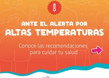 Alerta por altas temperaturas