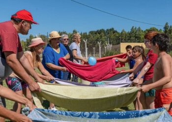 Continúan las actividades de la Colonia «Rodolfo Kelo Fotunato»