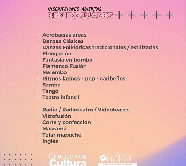 TALLERES 2025,  ¿Listos y listas para arrancar un nuevo ciclo?