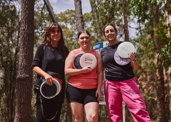 Cristina Pozzoli y Luciano Silva campeones de Disc Golf en Uruguay